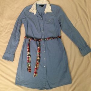 Tommy Hilfiger Classic Cotton Shirt Dress