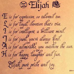Meet your Posher, Elijah