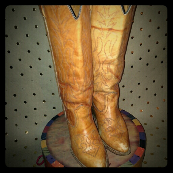 Miss Capezio Vintage Cowboy Boots - UNIQUE