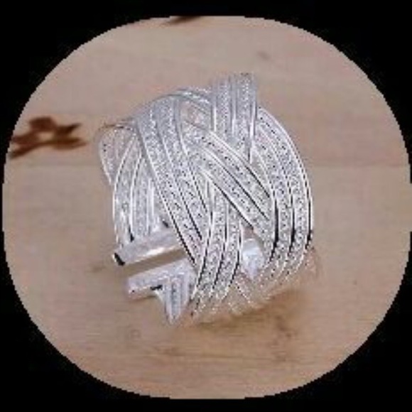 New Sterling Silver .925 Adjustable Ring