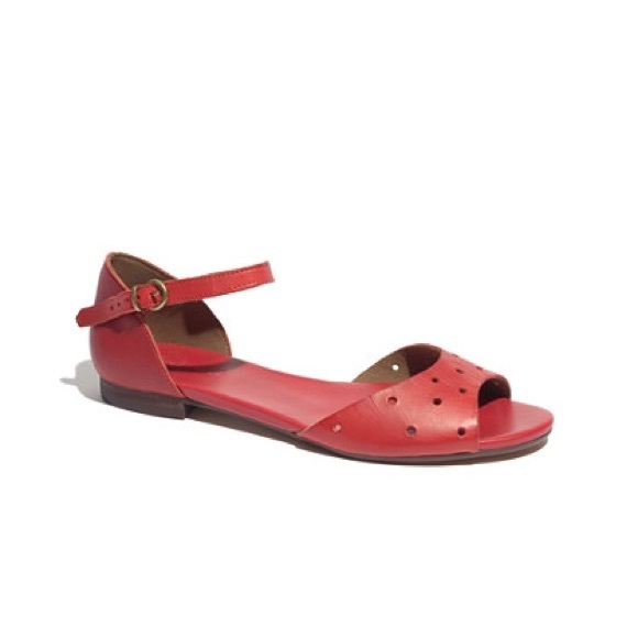 Madewell Holepunch Flat Sandal