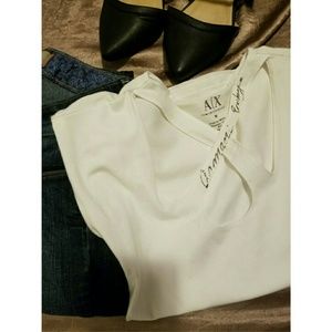 A|X white shirt