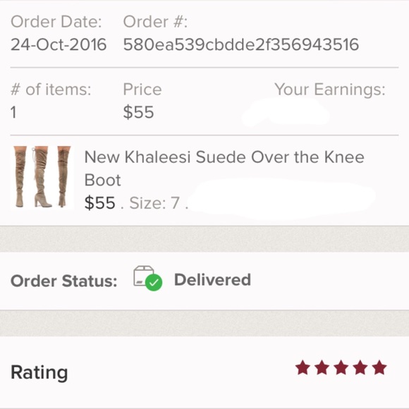 ❌Store Closing Sale❌ New Faux Suede Over Knee Boot - Picture 3 of 3