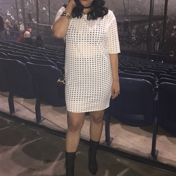 Fishnet Tshirt dress