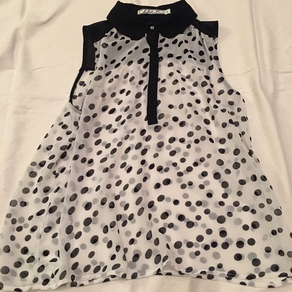 Polka dot Blouse