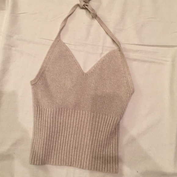 Knit halter