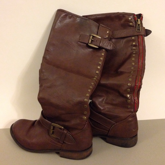Shoes - Brown tall boots