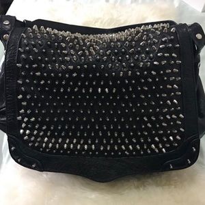 Rebecca Minkoff Moonstruck Studded Hobo Bag