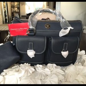 Dooney & Bourke Double Pocket Tote