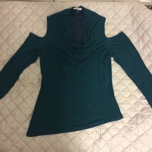 Donna Karan cut out top