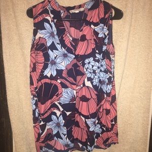 LOFT sleeveless blouse