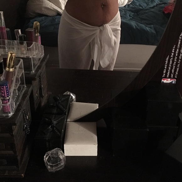 White cover up