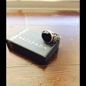 Silpada Sterling Silver Smoky Swirl Ring (R2045)