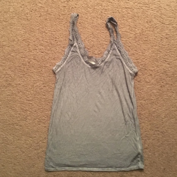 Urban outfitters laced trim tank