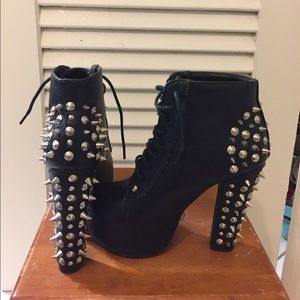 Spiked Ankle Booties