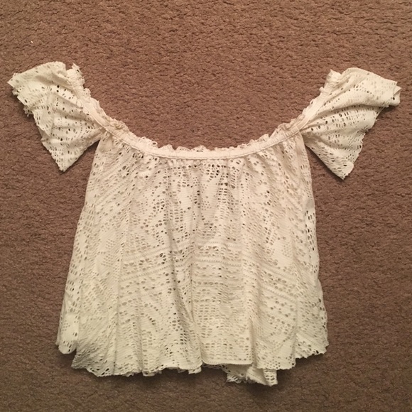 Free people off the shoulder top