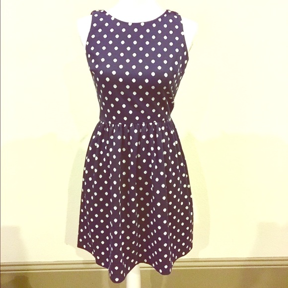 Maison Jules blue knit dress - Picture 1 of 2