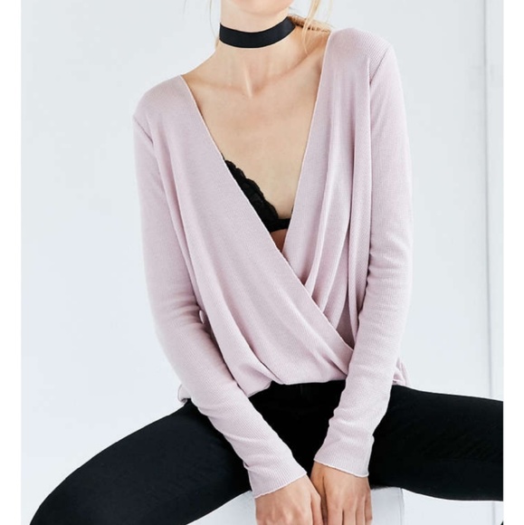 Tops - Project Social T Drew Surplice Thermal Tee