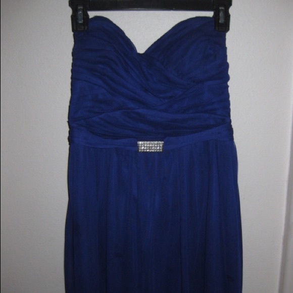 Dark blue short dress