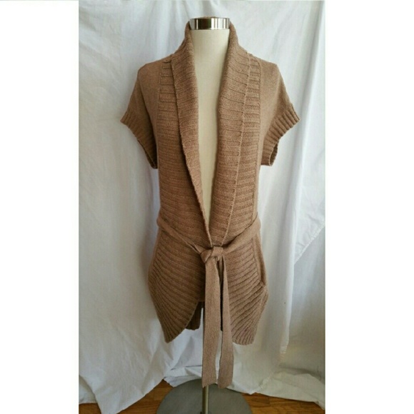 BCBGMaxAzria Knit Long Cardigan