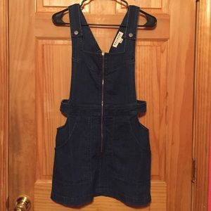 Denim Overall Dress