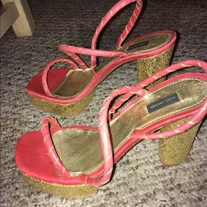 Marc Jacobs fun glitter heels 37.5