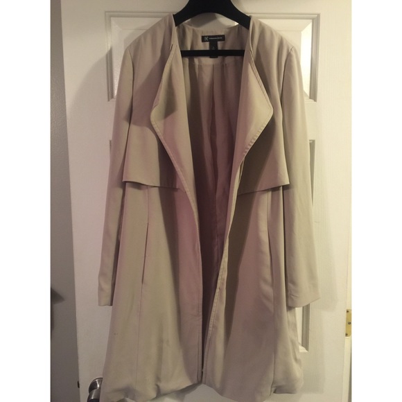 🌪 INC International Light Gray Duster 🌪