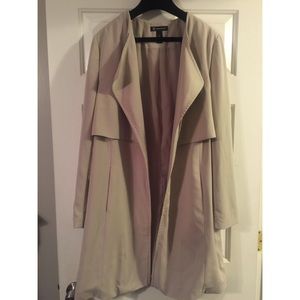 🌪 INC International Light Gray Duster 🌪