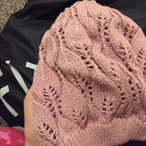 Pink mauve beret