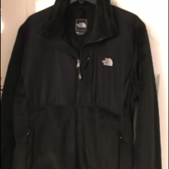 The North Face Jackets & Blazers - Black fuzzy North Face jacket - Women's XL