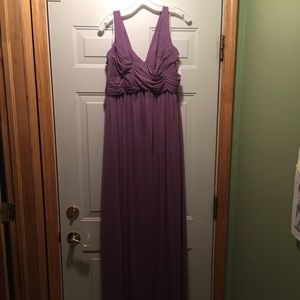 David’s bridal bridesmaid dress