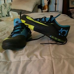 Nike KD sneakers.