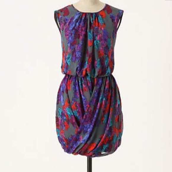Tibi Watercolor Folds dress *rare*