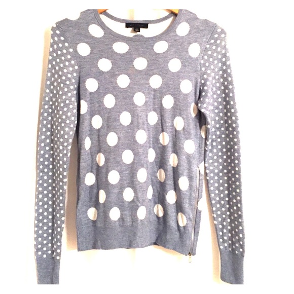 Ann Taylor Polka Dot Sweater