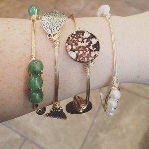 Bangle bracelets, handmade with love