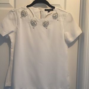 White Banana Republic Blouse