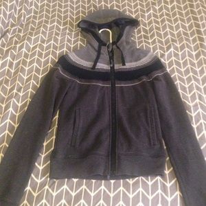 Grey Lululemon zip up