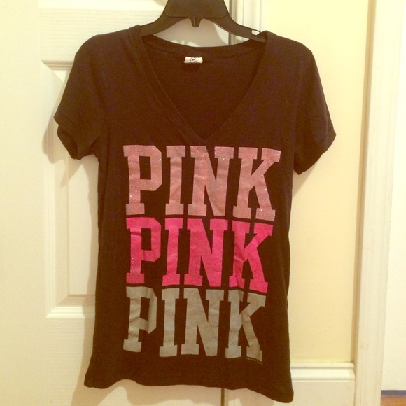 Sparkles VS Pink shirt