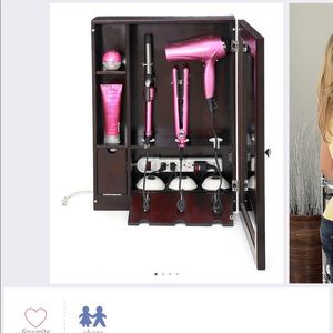 Espresso style and go cabinet