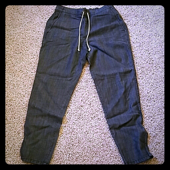 Eileen Fisher jogger pants.