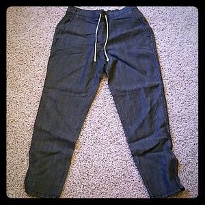 Eileen Fisher jogger pants.