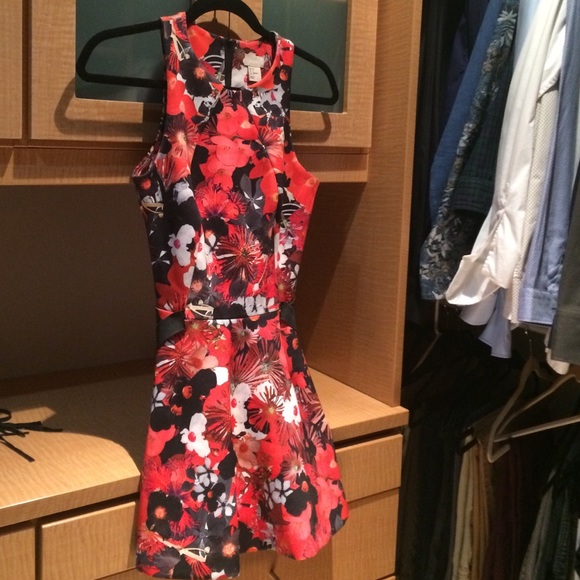 Beautiful scuba fitted dress from h and m