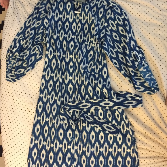 Maeve Hi lo shirt dress