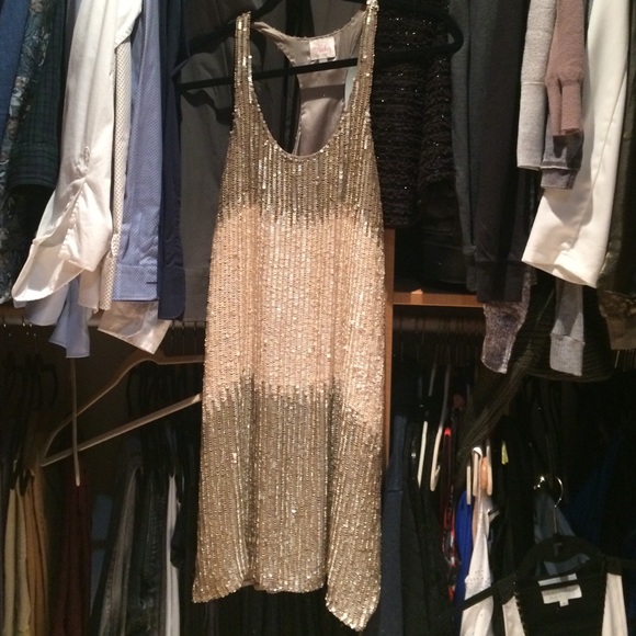Parker sequin dress size small