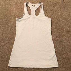 Champion white work out top