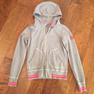 Lululemon Jacket/ Gray and coral
