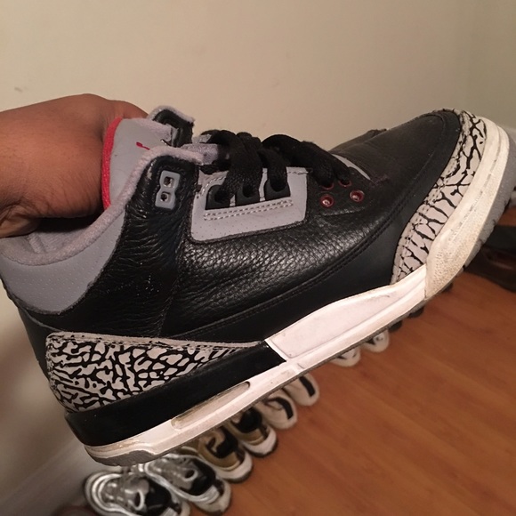 Black Cement 3s