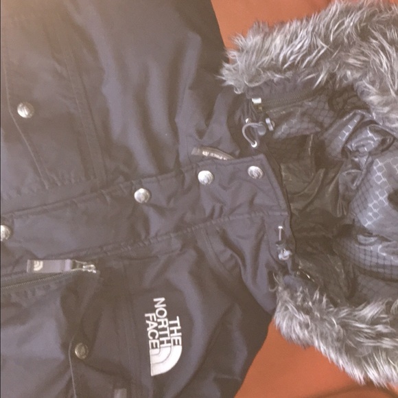 Northface hyvent gotham Winter coat with fur hood - Picture 2 of 4