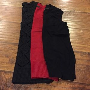 Express sweater vest lot