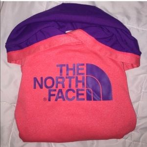 North Face TNF Hoody Pink/Purple Size Small